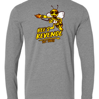 Bee's Revenge "OG"  Hot Honey Long Sleeve - Dark Heather Grey