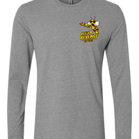 Bee's Revenge "OG"  Hot Honey Long Sleeve - Dark Heather Grey