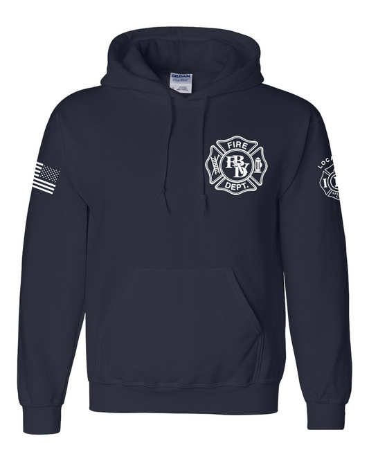 Broadview FD Engine 7 Gildan Hoodie - Navy