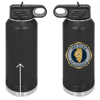 100 Club 32oz. Stainless Steel Water Bottle - Black