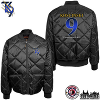 TK9 Embroidered Game Workwear Bravest Jacket - Black