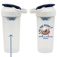 To The Point Piercing Studio 27oz. Sportshaker USA Shaker Cup - Clear