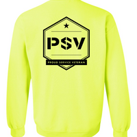 PSV Gildan Crewneck - Safety Green