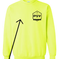 PSV Gildan Crewneck - Safety Green