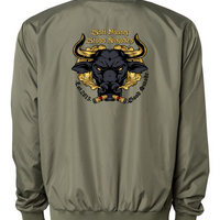 Bull Young Lightweight Bomber Jacket - Army Green