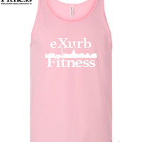 Exurb Fitness "DC Skyline" Jersey Tank - Pink