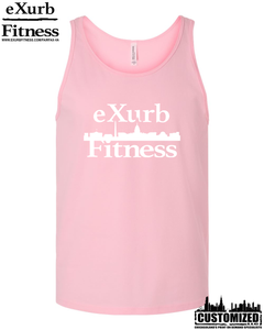 Exurb Fitness "DC Skyline" Jersey Tank - Pink