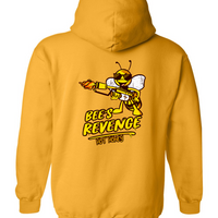 Bee's Revenge "OG"  Hot Honey Hoodie - Gold
