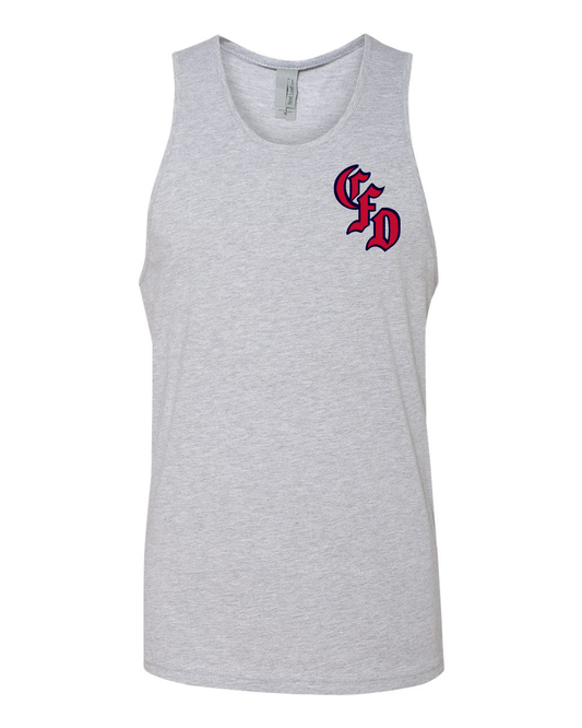 CFD Next Level Vintage Tank - Heather Grey