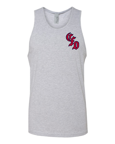 CFD Next Level Vintage Tank - Heather Grey