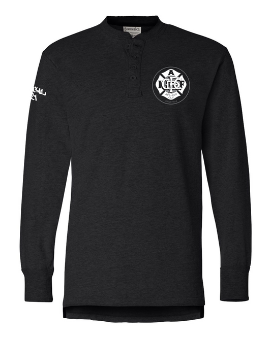 Cal City Local 621 Henley - Black