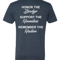 100 Club "Honor-Support-Remember" Shirt - Navy
