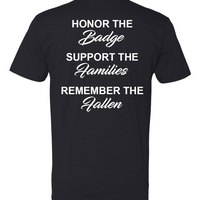 100 Club "Honor-Support-Remember" Shirt - Black
