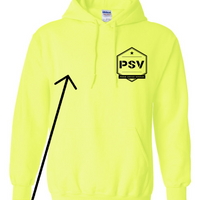 PSV Gildan Hoodie - Safety Green