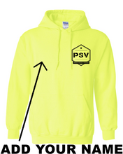Load image into Gallery viewer, PSV Gildan Hoodie - Safety Green
