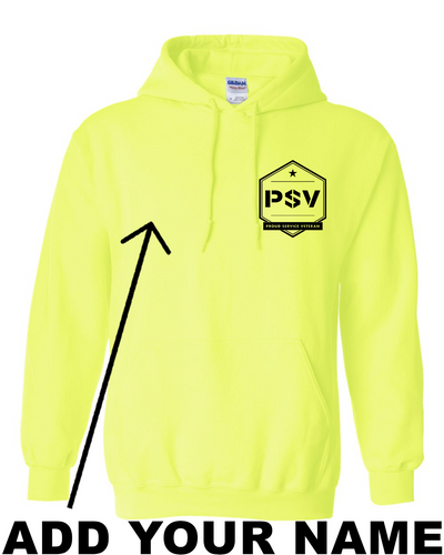 PSV Gildan Hoodie - Safety Green