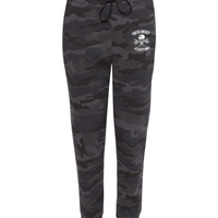 To The Point Tattoo "OG" Midweight Fleece Pants w/Pockets - Black Camo