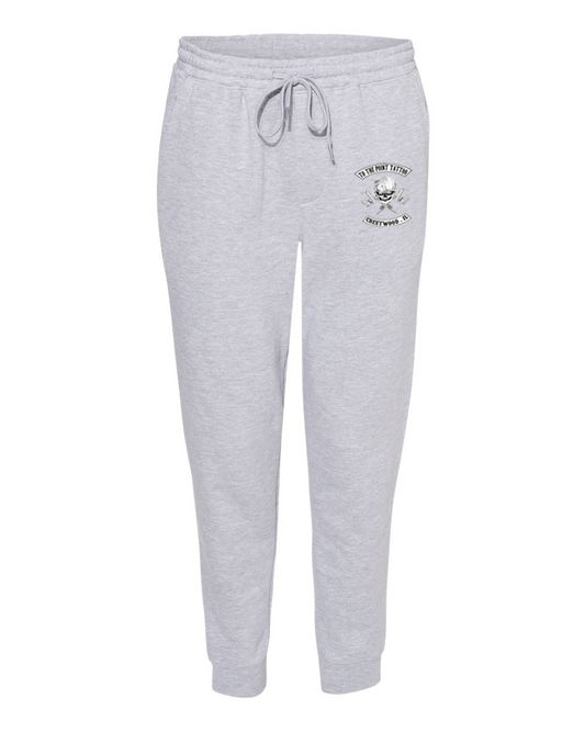 To The Point Tattoo "OG" Midweight Fleece Pants w/Pockets - Grey Heather