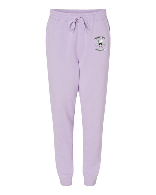 To The Point Tattoo "OG" Midweight Fleece Pants w/Pockets - Lavender