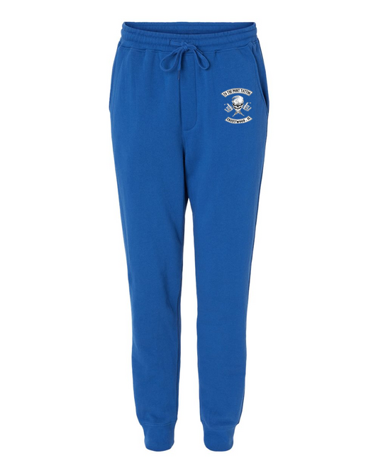 To The Point Tattoo "OG" Midweight Fleece Pants w/Pockets - Royal