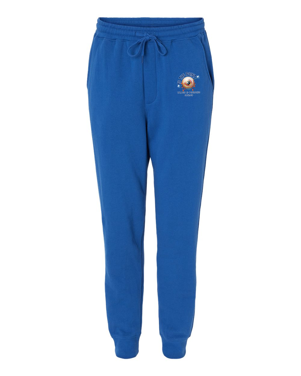 To The Point Piercing Studio Midweight Fleece Pants w/Pockets - Royal