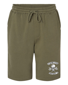 To The Point Tattoo "OG" Midweight Fleece Shorts w/Pockets - Army Green