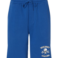 To The Point Tattoo "OG" Midweight Fleece Shorts w/Pockets - Royal
