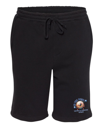 To The Point Piercing Studio Midweight Fleece Shorts w/Pockets - Black