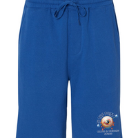 To The Point Piercing Studio Midweight Fleece Shorts w/Pockets - Royal