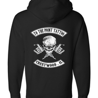 To The Point Tattoo "OG" Heavyweight Hoodie - Black