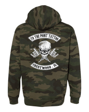 Load image into Gallery viewer, To The Point Tattoo &quot;OG&quot; Heavyweight Hoodie - Forest Camo