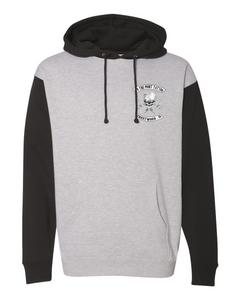 To The Point Tattoo "OG" Heavyweight Hoodie - Heather Grey & Black