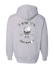Load image into Gallery viewer, To The Point Tattoo &quot;OG&quot; Heavyweight Hoodie - Grey Heather