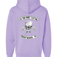 To The Point Tattoo "OG" Heavyweight Hoodie - Lavender