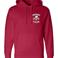 To The Point Tattoo "OG" Heavyweight Hoodie - Red