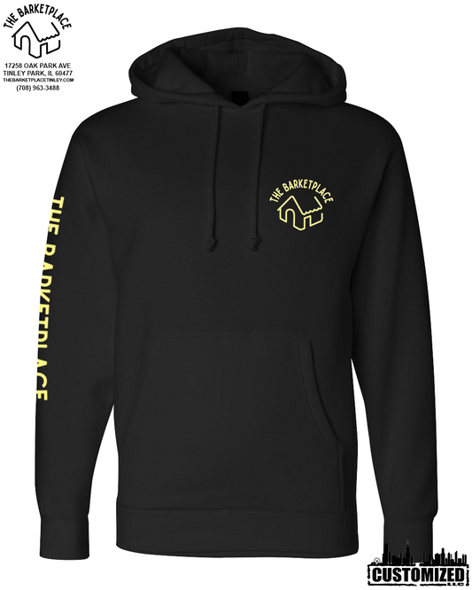 "Get in Motherfluffer..." Heavyweight Hoodie - Black