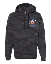 Load image into Gallery viewer, To The Point Piercing Studio Heavyweight Hoodie - Black Camo