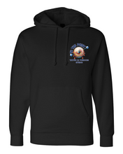 Load image into Gallery viewer, To The Point Piercing Studio Heavyweight Hoodie - Black