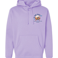 To The Point Piercing Studio Heavyweight Hoodie - Lavender