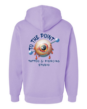 Load image into Gallery viewer, To The Point Piercing Studio Heavyweight Hoodie - Lavender