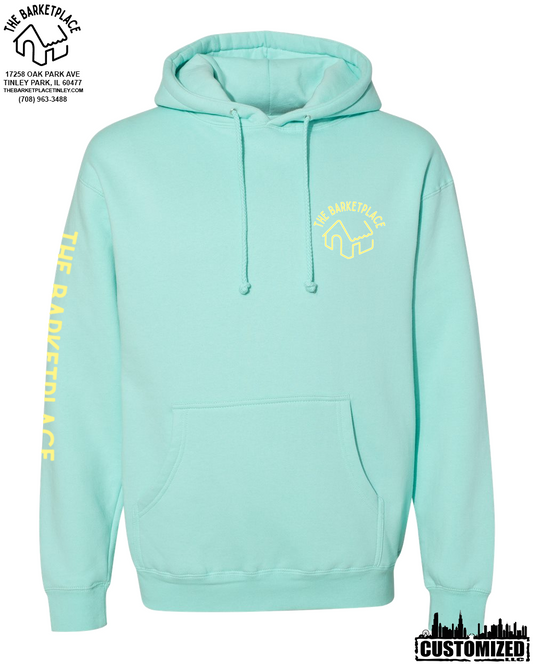 "Get in Motherfluffer..." Heavyweight Hoodie - Mint