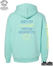 Load image into Gallery viewer, &quot;Get in Motherfluffer...&quot; Heavyweight Hoodie - Mint