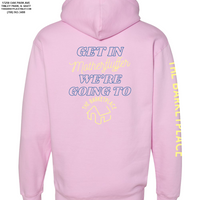 "Get in Motherfluffer..." Heavyweight Hoodie - Pink