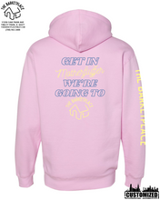 Load image into Gallery viewer, &quot;Get in Motherfluffer...&quot; Heavyweight Hoodie - Pink