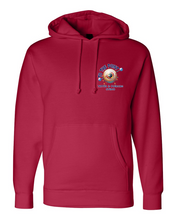 Load image into Gallery viewer, To The Point Piercing Studio Heavyweight Hoodie - Red