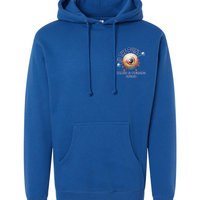To The Point Piercing Studio Heavyweight Hoodie - Royal Blue