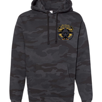 Bull Young Heavyweight Hoodie - Black Camo