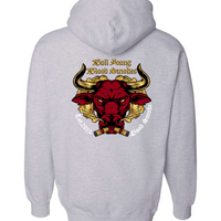 Bull Young Heavyweight Hoodie - Grey Heather