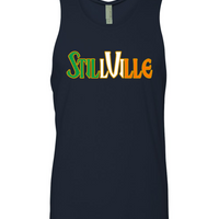 StillVille Irish Heritage Tank Top - Midnight Navy