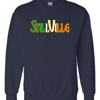 StillVille Irish Heritage Crewneck Sweatshirt - Navy
